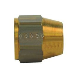Short Nut, 3/8 in, Flare, Brass, Rough Brass, Domestic - qblbubvt3qerp046txn1_d520bb8e-e623-47ed-9fcd-63d2ddf4dd79@2x.jpg