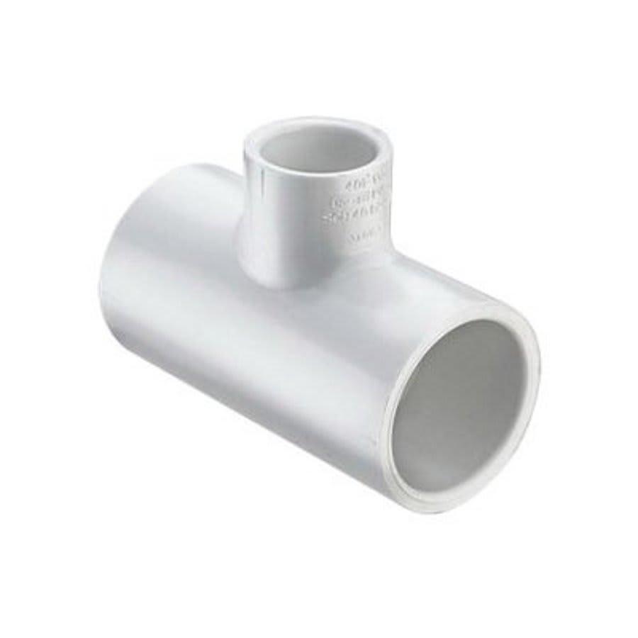 Tee, 2-1/2 x 1-1/2 in, Socket, SCH 40/STD, PVC