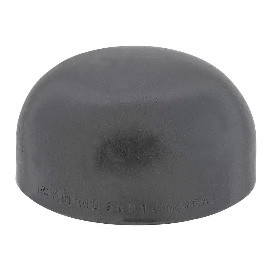 Carbon Steel Cap, 2-1/2 in, Butt Weld, Import