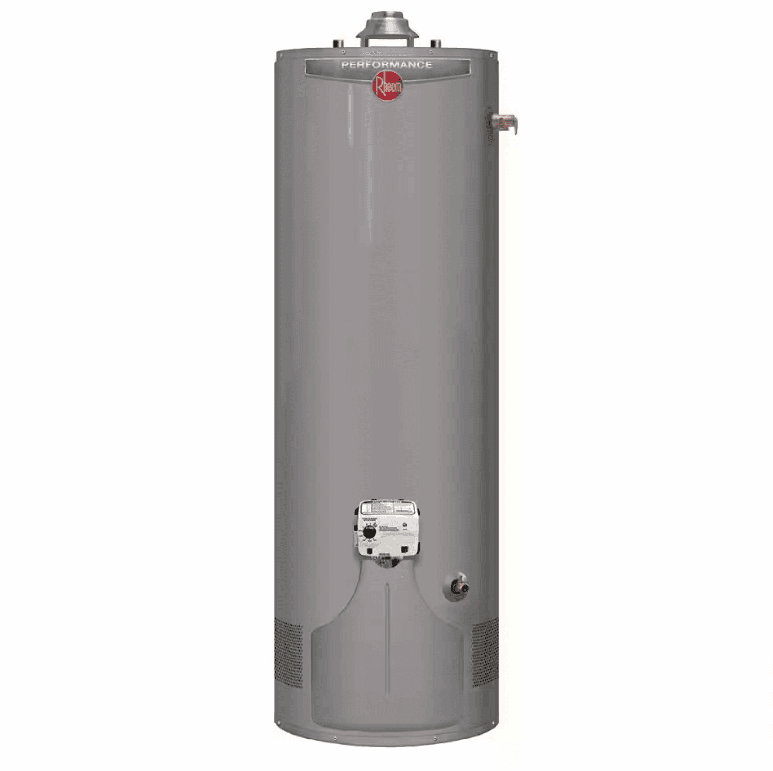 Performance 40 Gal. Tall 6-Year 38,000 BTU Ultra Low NOx (ULN) Natural Gas Tank Water Heater w/ Aluminum Drain Pan