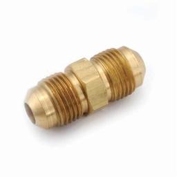 Coupling, 1/4 in, Flare, Brass, Rough Brass, Domestic - rndtivx8ksefvktin5sh_e282d5a3-3c63-4be7-a5fd-b3a3279f7fd0@2x.jpg