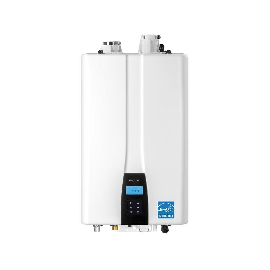 Condensing Tankless Water Heater, 199 Kbtu/hr, Natural/Propane, Indoor/Outdoor, Ultra Low NOx, 0.96 EF
