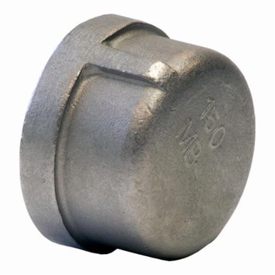 Cap, 2 in, FNPT, 316/316L Stainless Steel, 150 lb