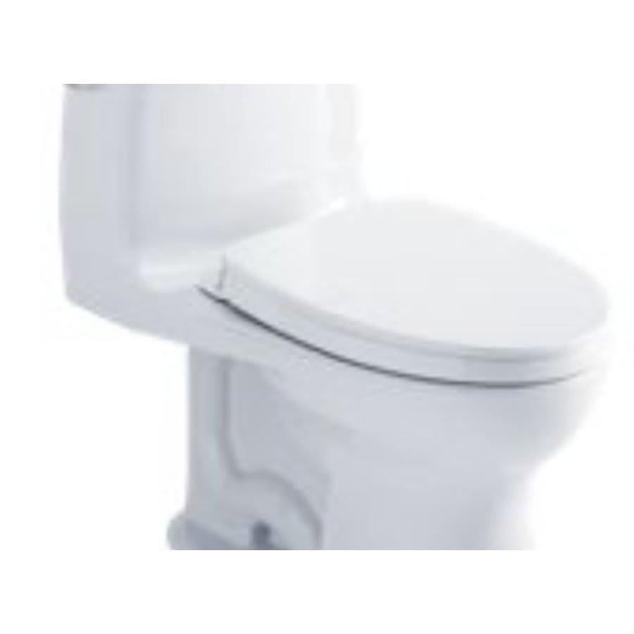 UltraMax® II One Piece Toilet, Floor Mount, 12 in Rough, ADA, Elongated Bowl, Left Hand Lever, 1.28 gpf, White