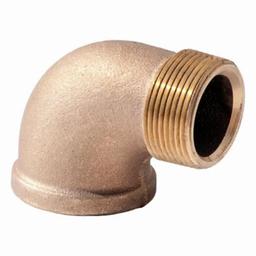 Street 90 deg Elbow, 1-1/4 in, MNPT x FNPT, Lead Free Brass, Rough Brass, Domestic - sk92lqdkvcsgtrjidst7_b02456d2-b547-4e0f-81bf-da707dfeb571@2x.jpg