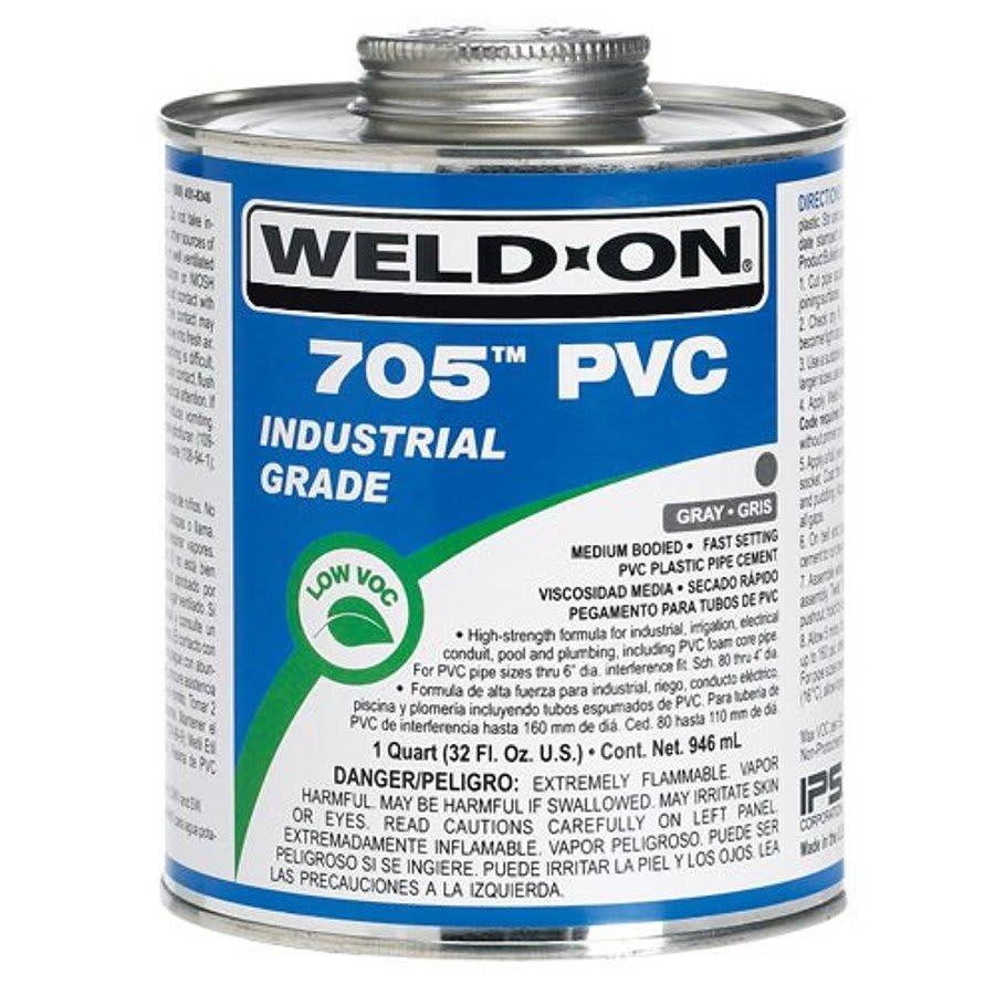 705™ Medium Body Cement, 1 pt, Clear, For PVC