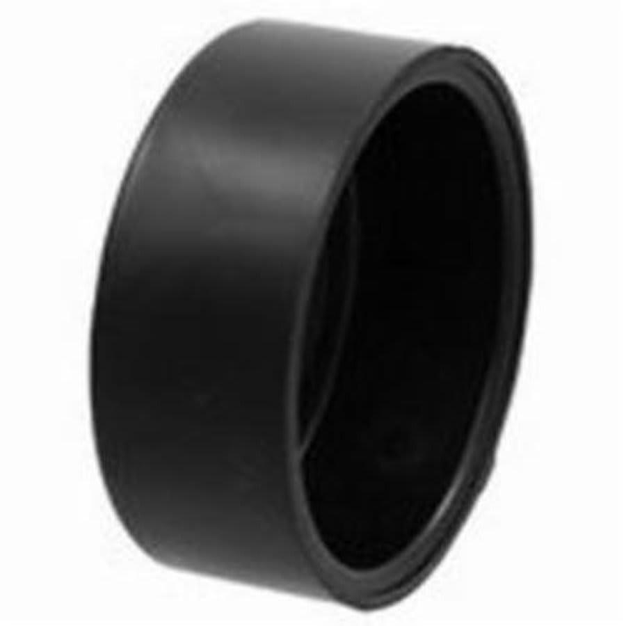 DWV Cap, 4 in, Hub, ABS