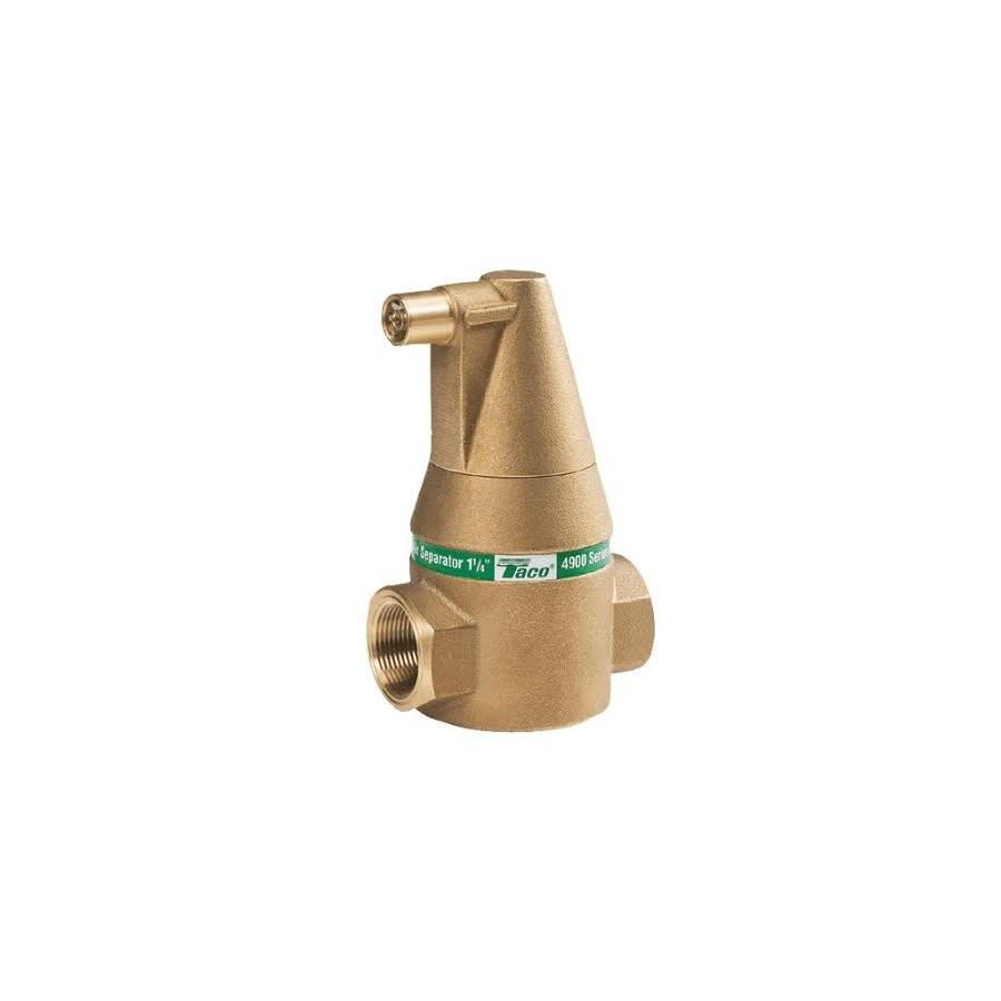 4900 Air Separator, 1-1/4 in, C, Brass
