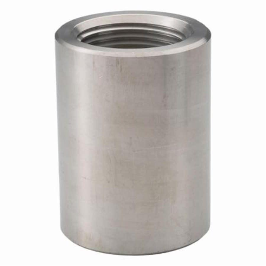 Coupling, 1 in, FNPT, 304/304L Stainless Steel, 3000 lb