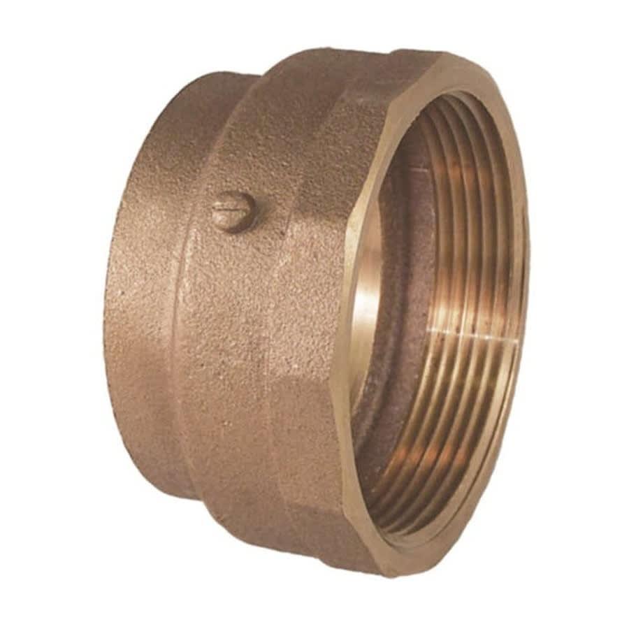 DWV Female Adapter, 1-1/2 in, C x FNPT, Copper