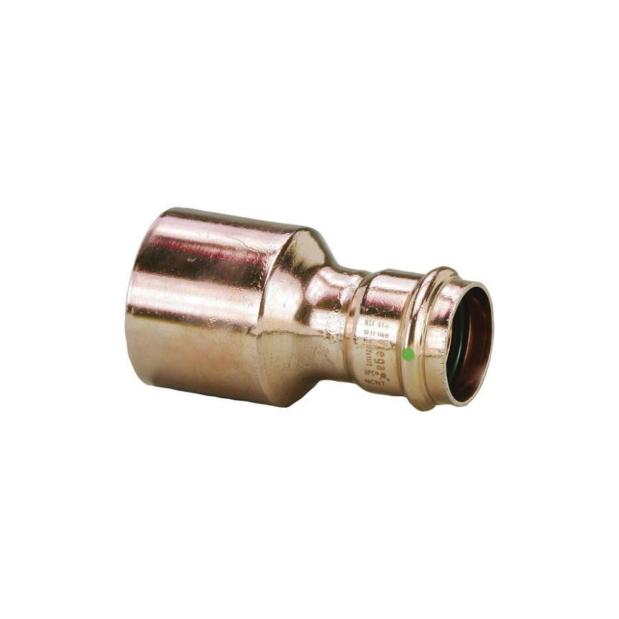 Bushing, 3 x 1-1/4 in, Fitting x Press, Copper