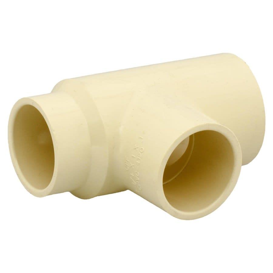 FlowGuard Gold® Tee, 1-1/2 x 3/4 in, Socket, SDR 11, CPVC