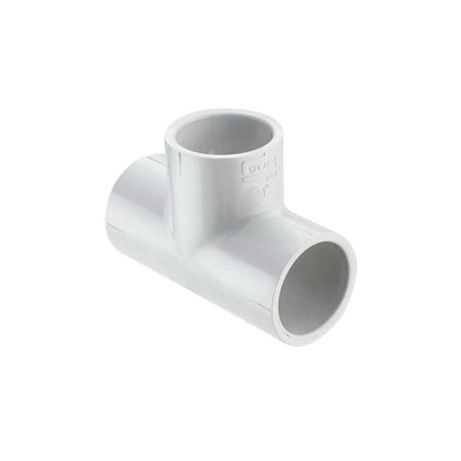 Tee, 4 in, Socket, SCH 40/STD, PVC