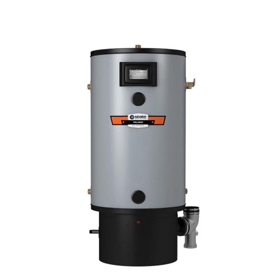 Power Direct Tall Residential Water Heater, 34 gal, Natural Gas, 130 Kbtu/hr, Ultra Low NOx, 0.96 Energy Factor