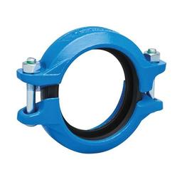 Rigid Coupling, 4 in, Groove, Ductile Iron, Enamel Painted, Potable - v76bgfqe72lt8luuqdpn_c20c400d-5e61-494a-b09c-d8f764fcd4f3@2x.jpg