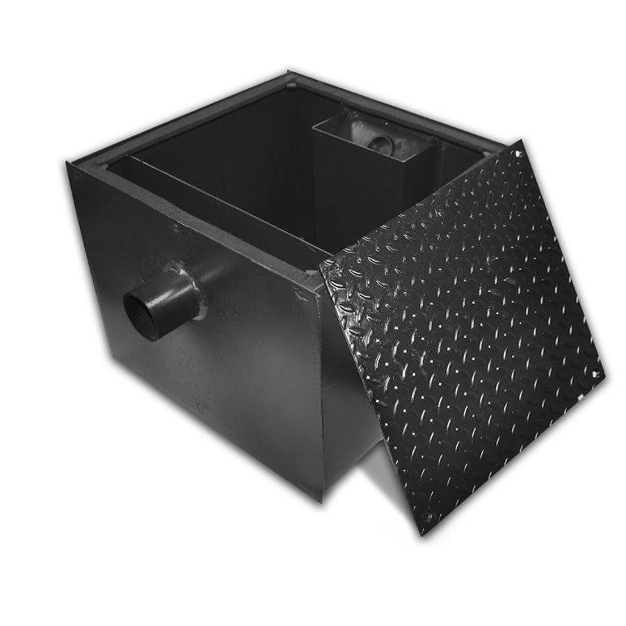 800 Grease Interceptor, 20 lb, 10 gpm, Steel