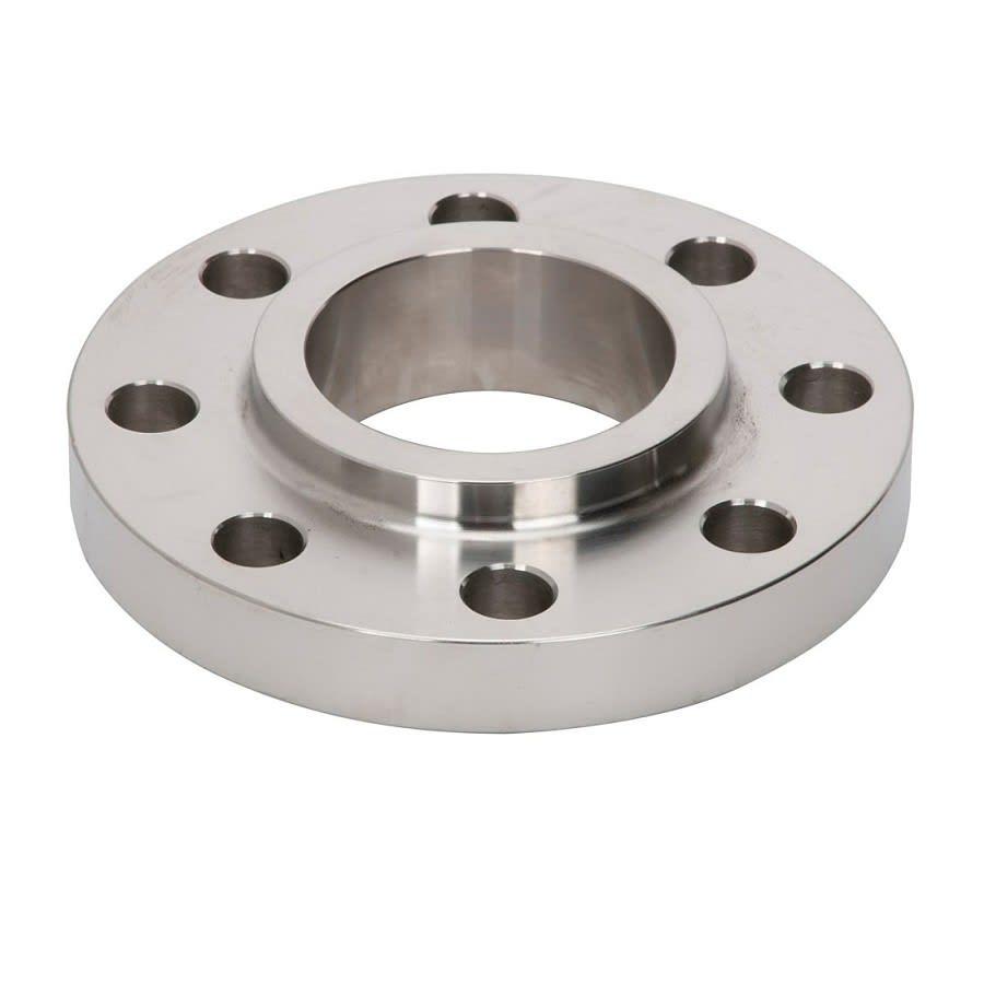 Raised Face Flange, 4 in, Slip On, 150 lb, 9 in OD, 3/4 in Bolt Hole Size, 304/304L Stainless Steel