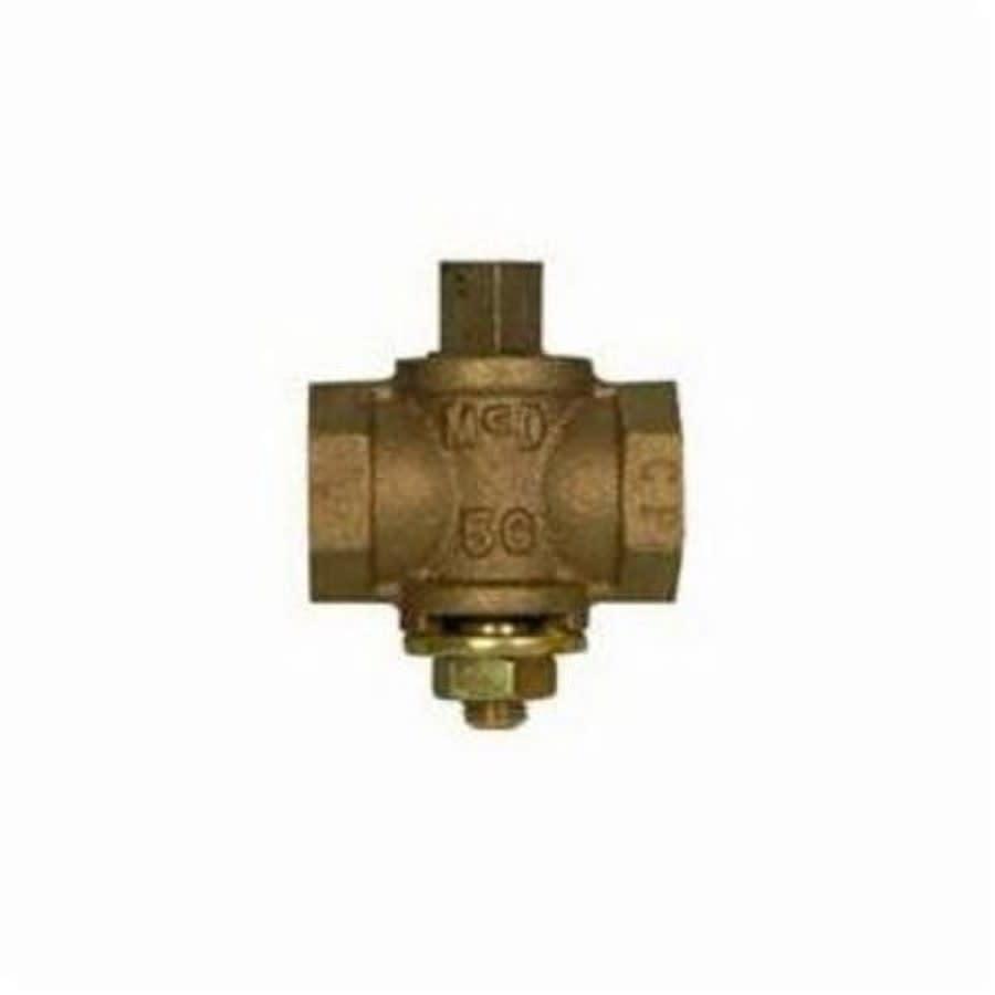 Plug Valve, 2 in, FNPT, Brass
