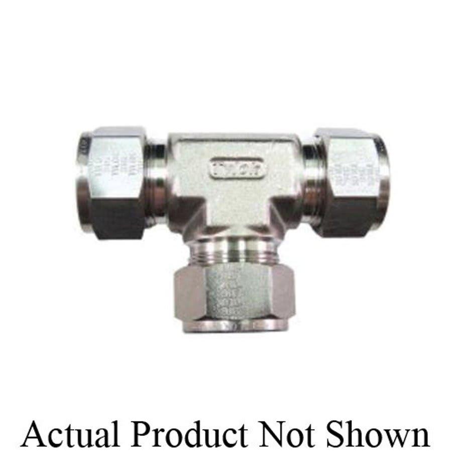 Tee, 1 in, Tube, 316/316L Stainless Steel
