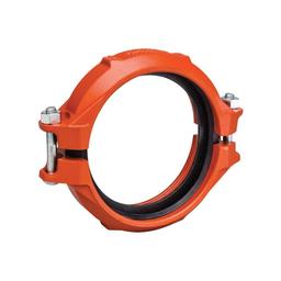 Rigid Coupling, 6 in, Groove, Ductile Iron, Enamel Painted - w1fuhnq1xbtiueyknrlc_f53f0bca-456e-4945-bd0b-220c1c25a5a3@2x.jpg