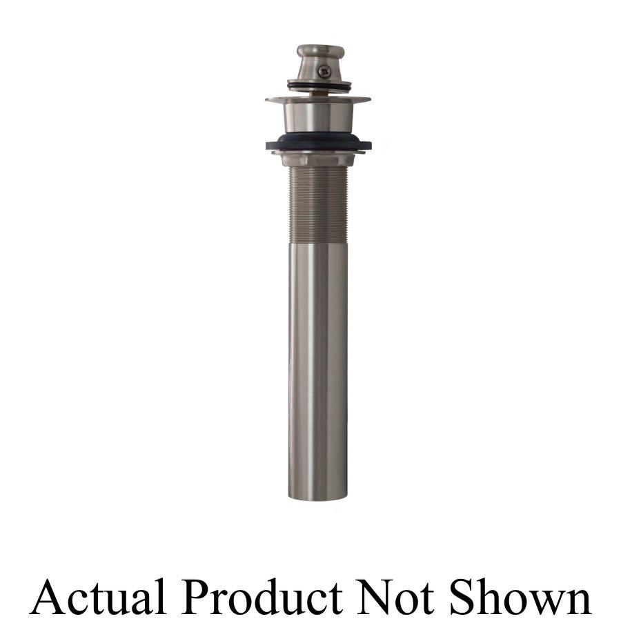 2-Piece Lift and Turn Lavoratory Drain, Brushed Nickel