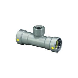 Gas Female Tee, 1 x 1/2 in, Press x FNPT, Carbon Steel - xfhdk6oa1gyrzoec6dxa_8c01993c-399b-426d-8c0d-3016e7a21b20@2x.jpg