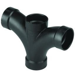 DWV Double Fixture Fitting, 2 x 1-1/2 x 2 x 2 in, Hub, ABS - xtltygb4fddbli7ipwja_d0d925b8-cce4-455d-a69b-24e49479a980@2x.jpg