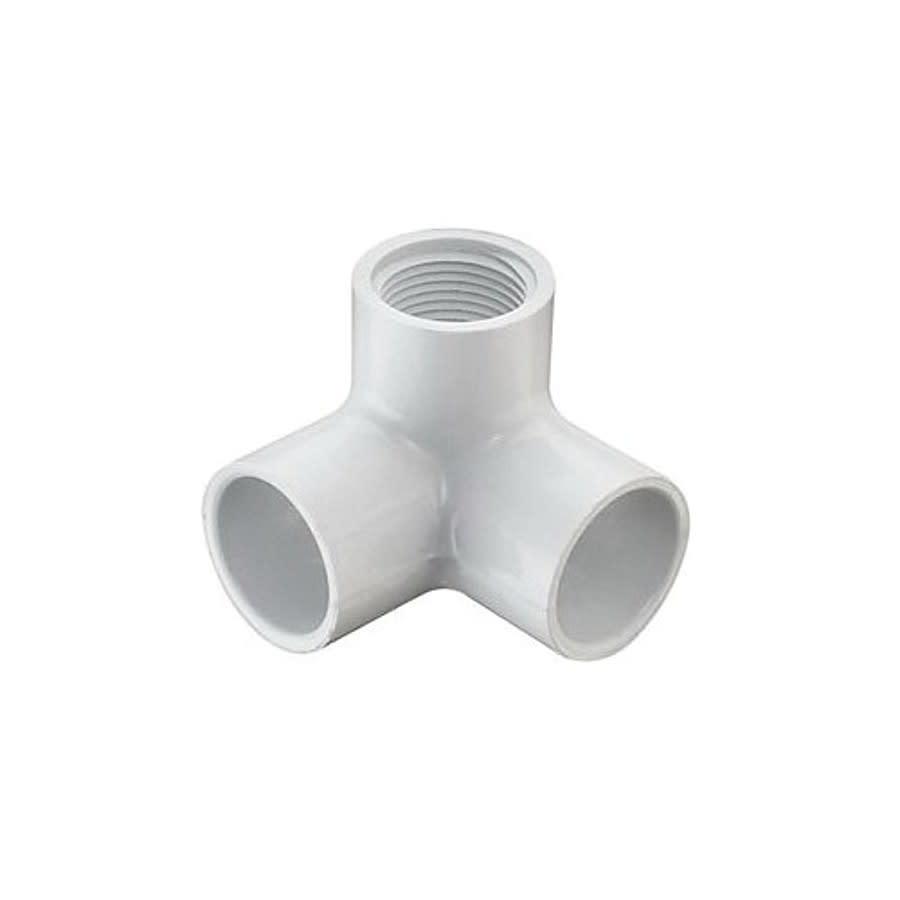 90 deg Elbow, 3/4 in, Socket x FNPT, SCH 40/STD, PVC