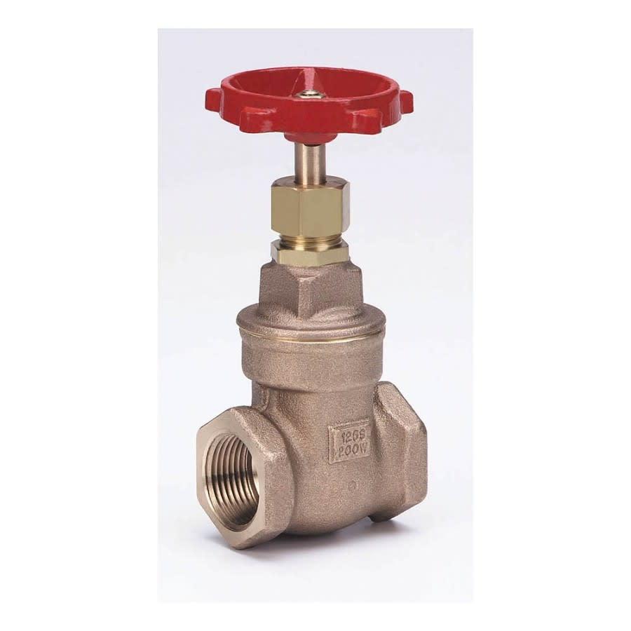 105 Non-Rising Stem Gate Valve, 2 in, FNPT, Bronze