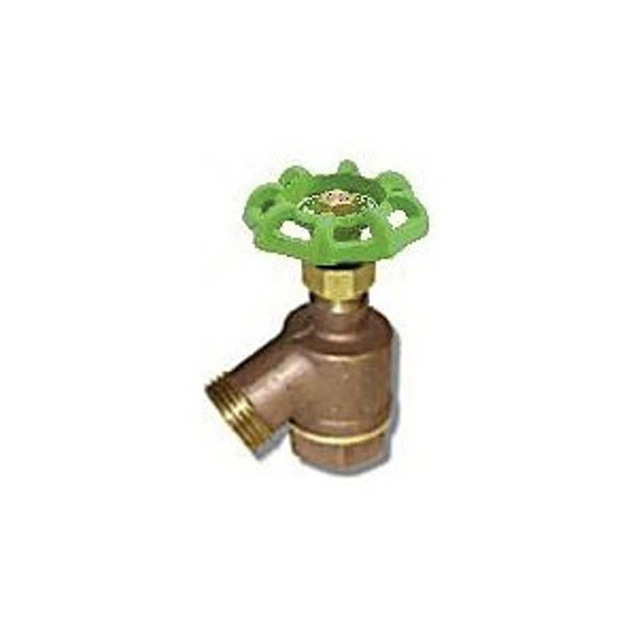 Garden Valve, 3/4 in Inlet, FNPT, Rough Brass