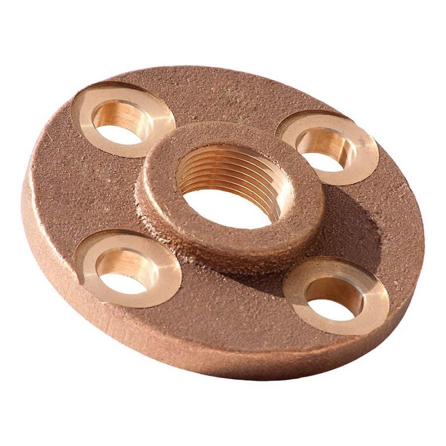Companion Flange, 1 in, FNPT, 4-1/4 in OD, (4) 5/8 in Bolt Holes, 150 lb