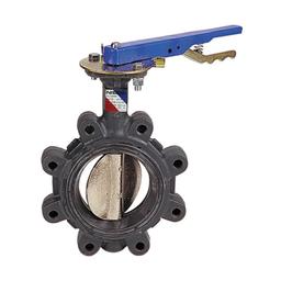 Lug Style Butterfly Valve, Lever Handle, 6 in, Flange, Ductile Iron - ycnjnjnjsp2ktaetzail_ab52d69f-a461-4402-af16-b0c335c3495b@2x.jpg