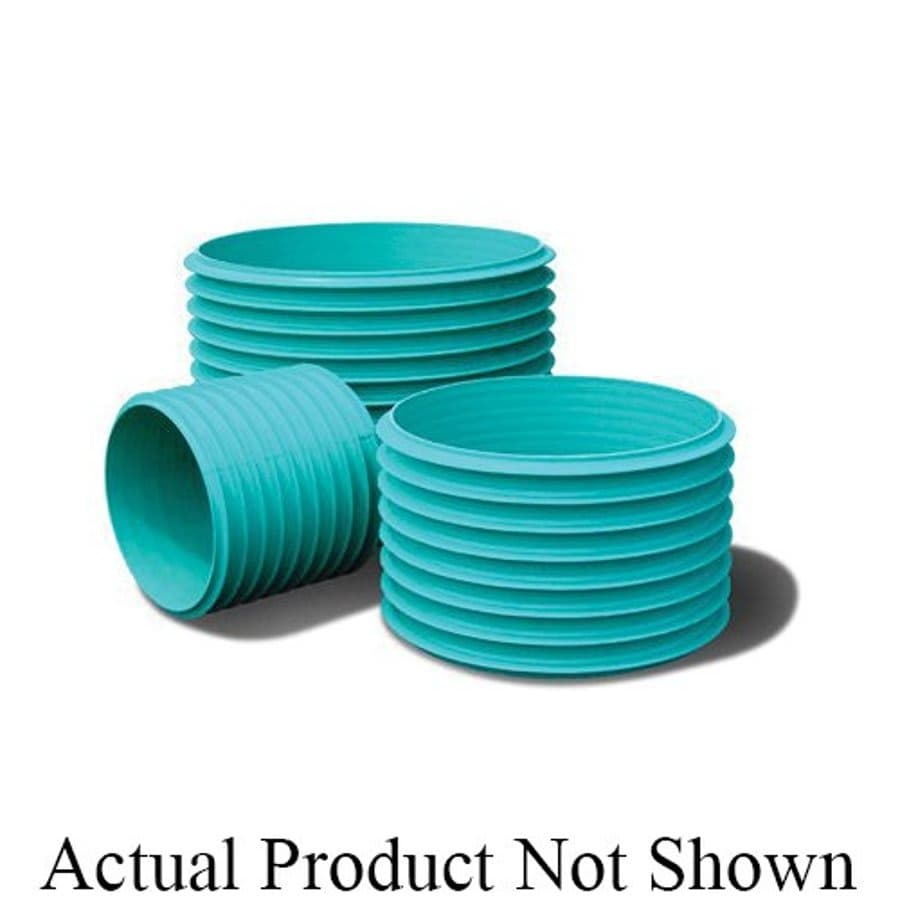 24 Ultra Rib Riser Pipe Ultra-Rib™ 24 x 12 in, PVC Access Riser, For Use With Water and ...