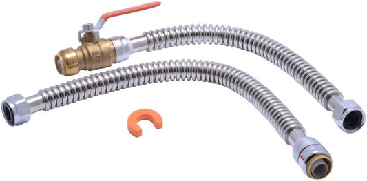 SharkBite 3/4 in. Push-to-Connect x 3/4 in. FIP Water Heater Connection Kit