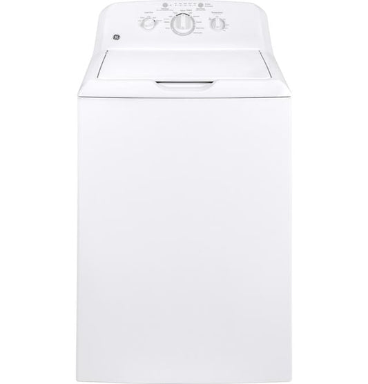 GE 3.8cf Top Ld Washer 10 Cycl 4 Lvl Wht