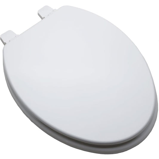 Elongated Closed-Front Toilet Seat and Lid