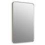 Essential 34-1/16" x 22-1/16" Rectangular Flat Framed Accent Mirror