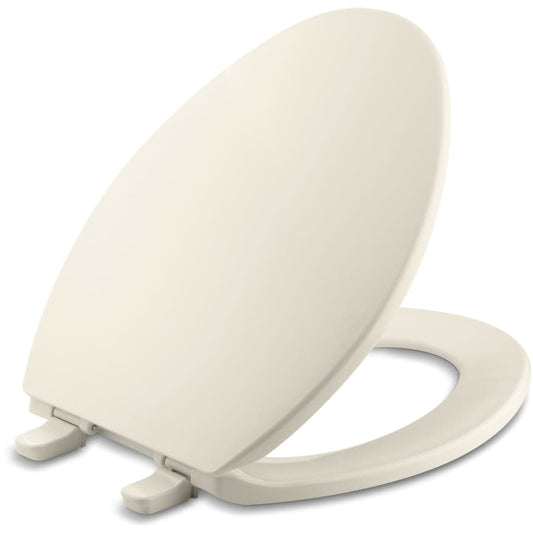 Brevia Q2 Elongated Closed-Front Toilet Seat with Quick-Release and Quick-Attach Hinges