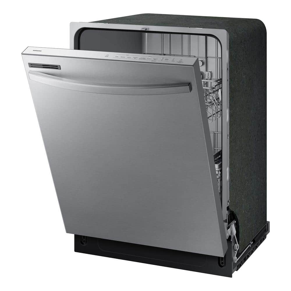 24"W Flat Handle Dishwasher Stainless Steel