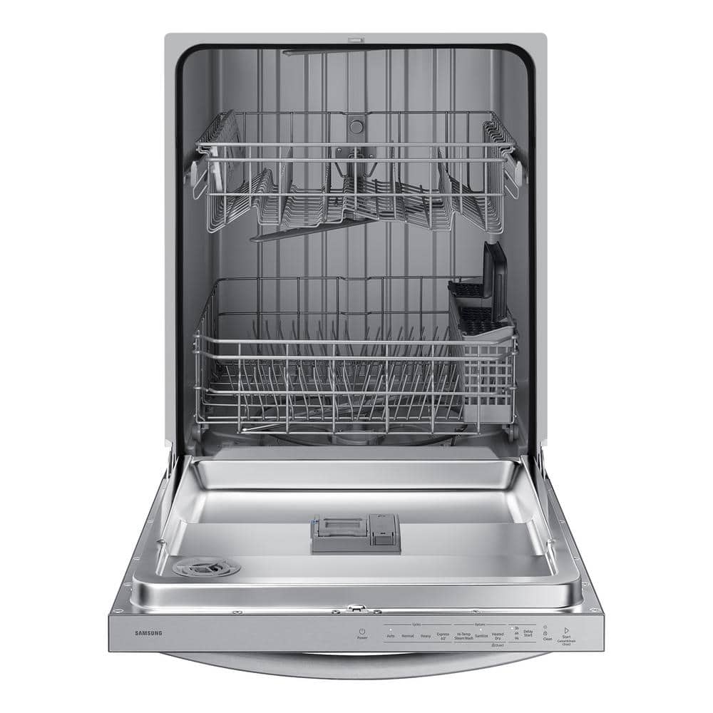24"W Flat Handle Dishwasher Stainless Steel