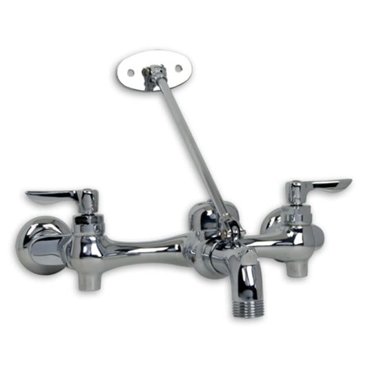 Wall mount Service Sink Faucet with Top Brace