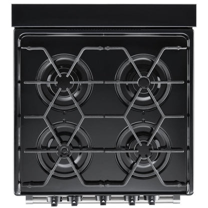 24"W 2.96Cuft F/S Compact 4B Gas Range Stainless Steel