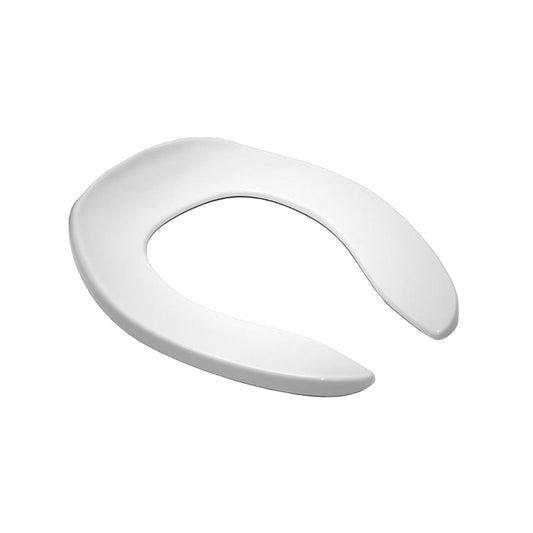 Commercial Elongated Open-Front Toilet Seat