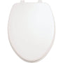 Traditional Molded Wood Elongated Toilet Seat and Lid