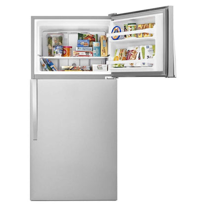Whirlpool Stainless 18.2 Cu Ft Refrigerator 30X 65.8