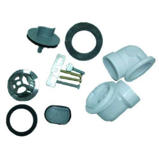Tub Waste and Overflow Trim Kits with Test Kits Included