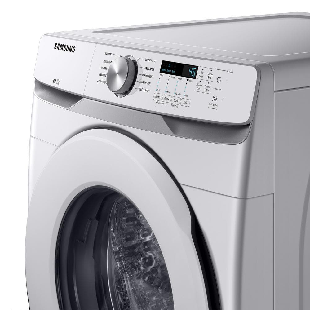 4.5Cuft Front Load Washer White