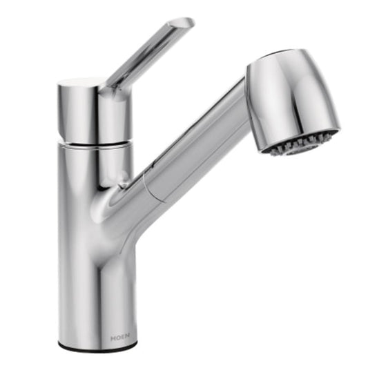 Method Single Handle Pullout Spray Kitchen Faucet with Duralockâ¢ Technology