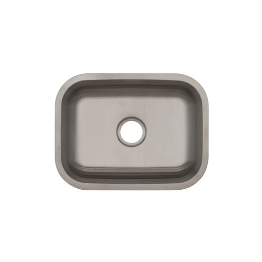 Plomosa 23-3/8" Undermount Single Basin Stainless Steel Kitchen Sink