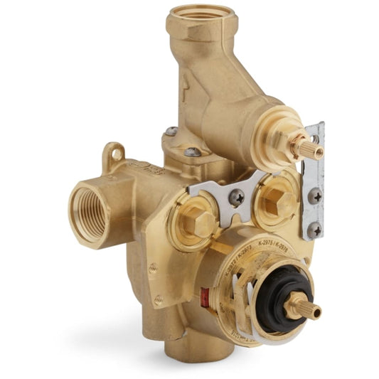 MasterShower 3/4" Thermostatic Valve with Integral Volume Control and Stops